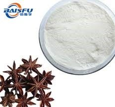 Baisfu pure plant extract 99% Shikimic acid CAS No138-59-0 white crystalline powder with Low MOQ for anti-influenza drugs of Raw materials