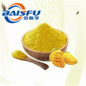 Shaanxi Baisfu pure plant extract 100% water soluble Yellow Powder Mango Powder Freeze-dried Mango Powder use in food/cosmetic/health care products