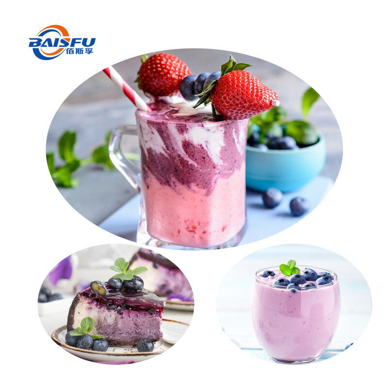 Natural Food Grade Blueberry Flavor Food High Concentration Fresh Berry Aroma for Beverage Bakery Dairy