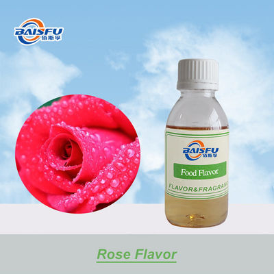 BAISFU Food Grade Concentration 99% Rose Flavor for Snacks and Cosmetics