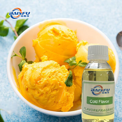 Natural Cold Flavoring providing concentrated cold flavor for ice cream cold drink applications with natural ingredients