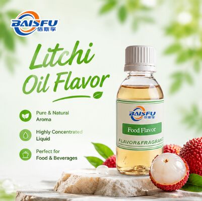 Concentrated Litchi Oil Flavor for Bakery Shortening Margarine Laminated Dough Fat Blend and Croissant Oil
